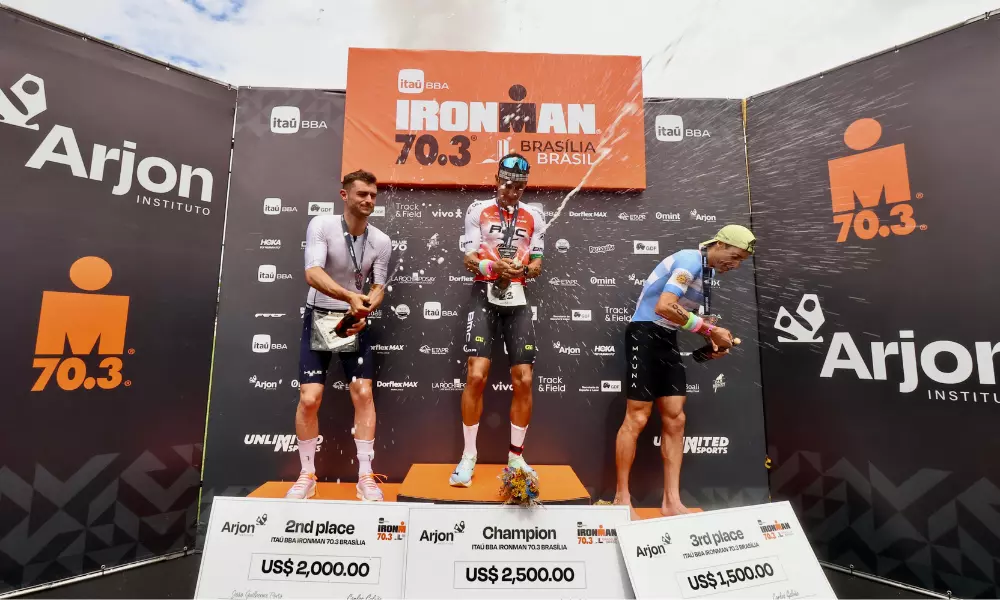 Miguel Hidalgo no IRONMAN 70.3 Brasília