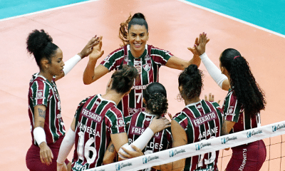 Fluminense x Sesi Bauru - Superliga FEminina de vôlei