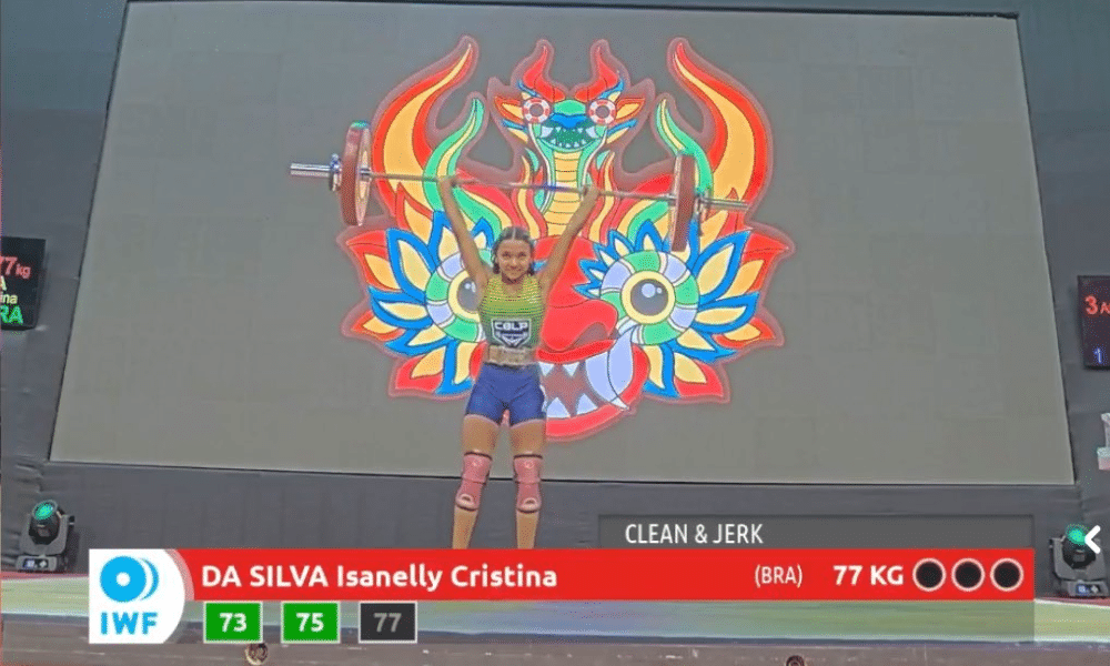 Isanelly Cristina - Mundial Sub-17 de levantamento de peso