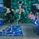 Na imagem, Ivan Monteiro durante a bomb trick de sua primeira volta em Criciúma.