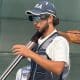 Na imagem, Leonardo Lustoza com sua carabina.