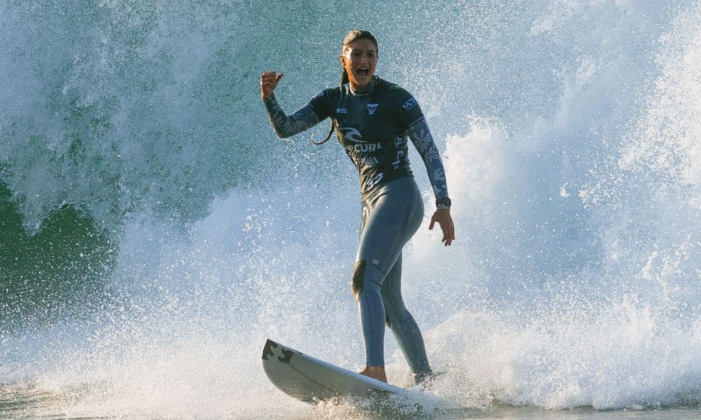 Luana Silva chega em Bells à primeira semifinal da carreira na WSL