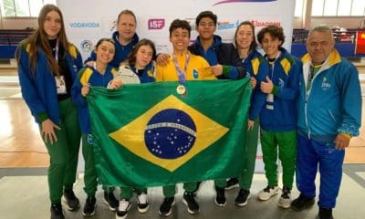 Pedro Henrique Louzada, Gymnasiade, esgrima, Laís Tota