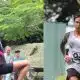 Na imagem, Alice Peroni na corrida de obstáculos e João Vitor Acioly na Laser Run.
