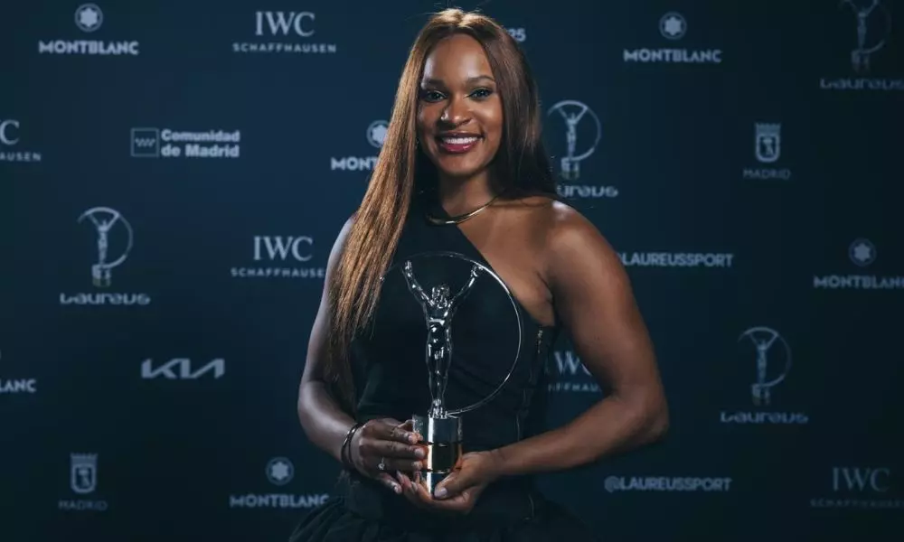 Rebeca Andrade ganha o Prêmio Laureus na categoria Retorno do Ano