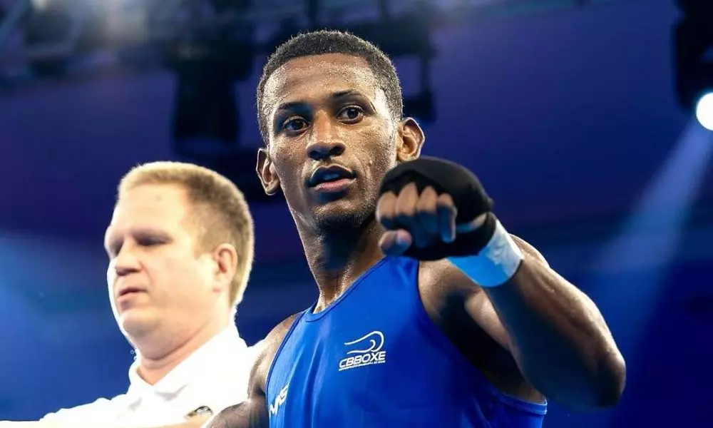 Yuri Falcão, Jucielen Romeu, BOXE, COPA DO MUNDO, FOZ DO IGUAÇI