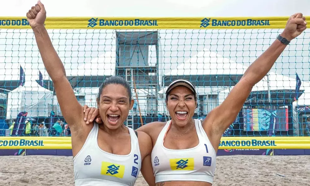 Dany Neves/Jéssica, etapa de Saquarema do Circuito Brasileiro de vôlei de praia, duda, ana patrícia