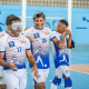 Jogadores de futebol de cegos na Liga Nacional