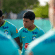 Andrey Fernandes treinando pela seleção brasileira para o Sul-Americano sub-17