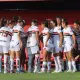 Jogadoras do São Paulo pelo Brasileirão