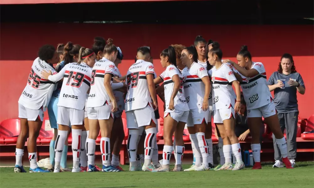 Jogadoras do São Paulo pelo Brasileirão