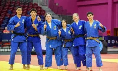 Judocas da Seleção Brasileira de Judô no Campeonato Pan-Americano e Oceania Cadete e Júnior