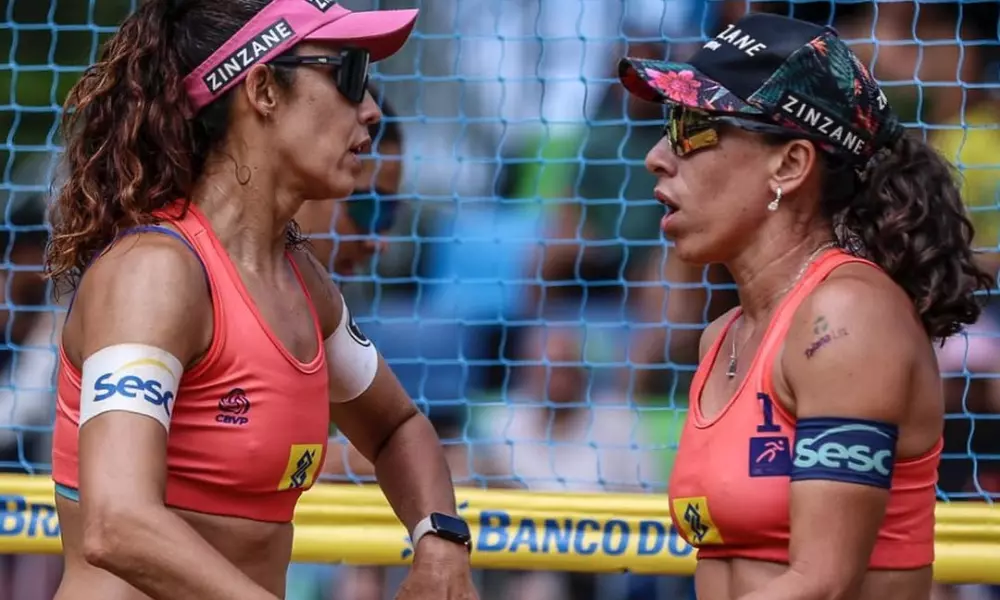 Taiana/Talita na Etapa de Brasília do Circuito Brasileiro de vôlei de praia