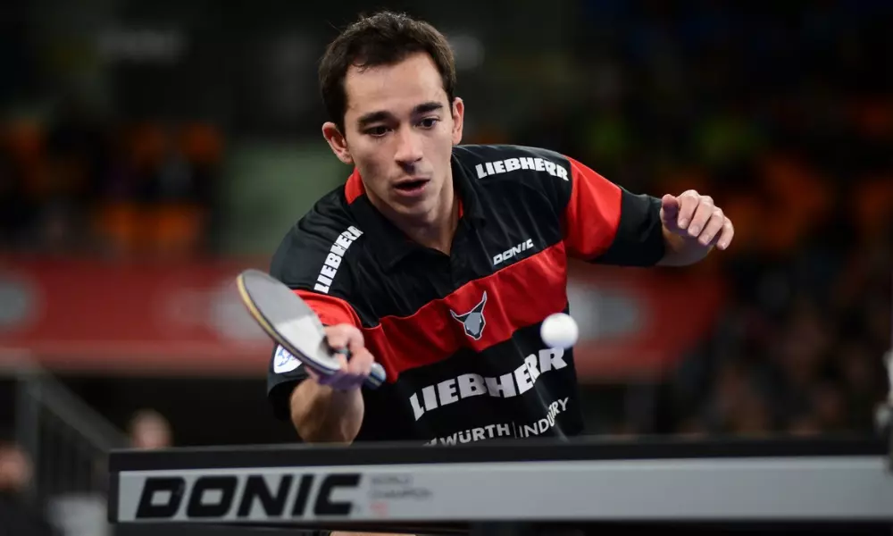 Hugo Calderano voltou a brilhar ao conduzir sua equipe, o Liebherr Ochsenhausen, à final da Liga Alemã 2024/25.