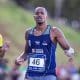 Vinícius Galeno comemora a marca de 45.75 nos 400 m no Brasileiro Sub-23 (foto- Gustavo Alves:CBAt)