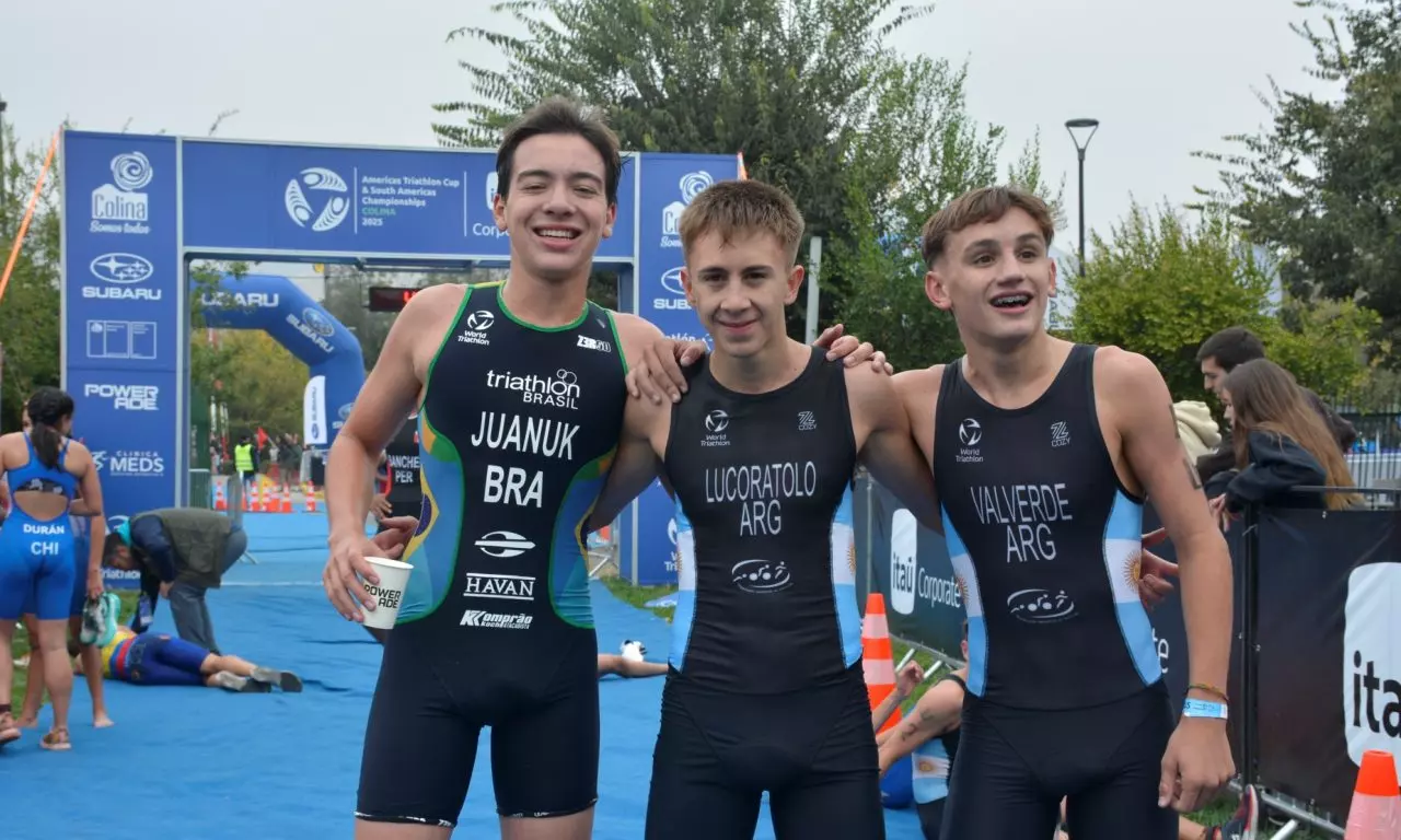 Campeonato Sul-Americano de triatlo Alejandro Juanuk chile juvenil masculino