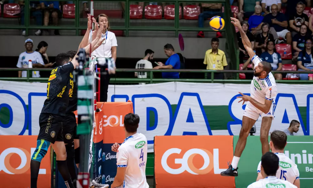 Sada Cruzeiro x Vedacit Guarulhos - Equipes se enfrentam nas quartas de final da Superliga Masculin
