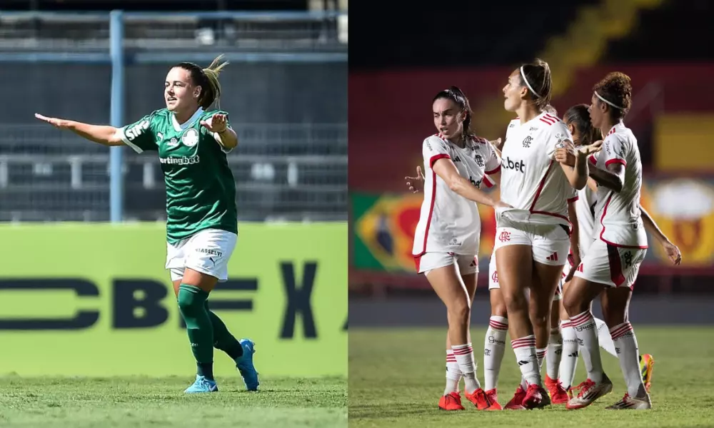 Palmeiras e Flamengo no Brasileiro feminino: onde arristir