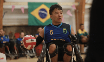 Brasil na Egmont Open de rugby em cadeira de rodas