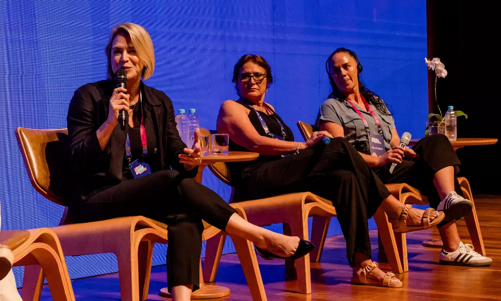 Painel de treinadoras no Fórum da Mulher no Esporte do COB