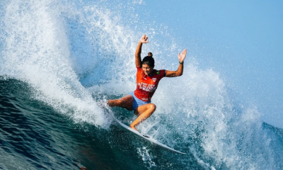 Luana Silva em ação pela wsl