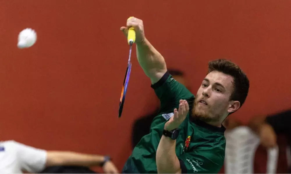 Vitor Tavares primeira etapa do Nacional de parabadminton campeão