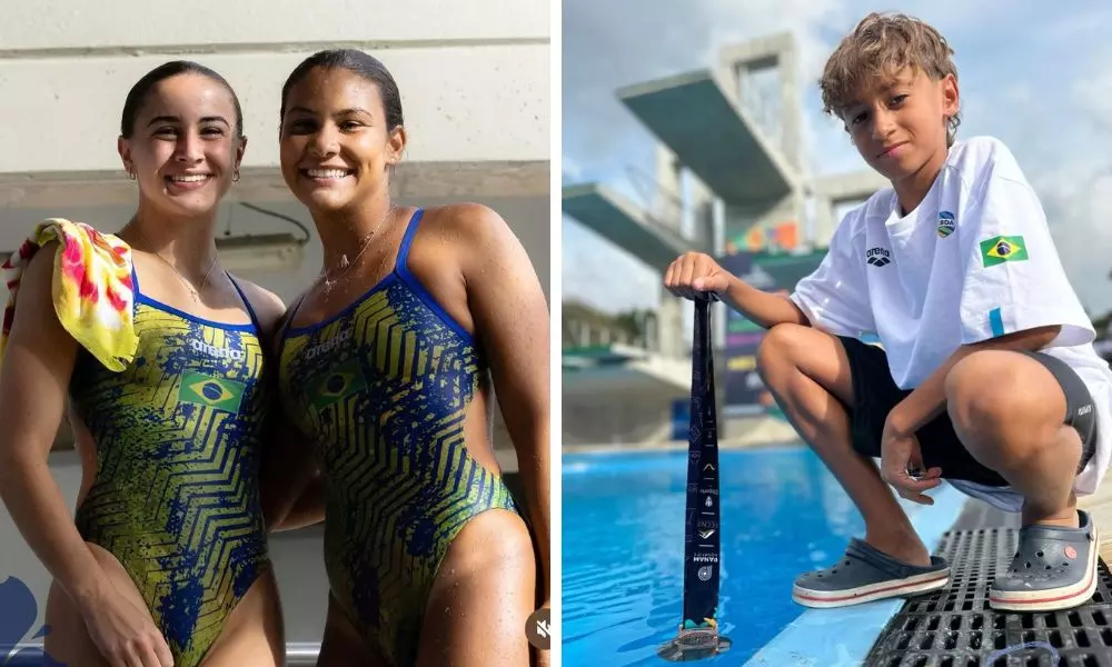 Brasil fatura duas medalhas nos saltos ornamentais no primeiro dia do Pan-Americano de Esportes Aquáticos