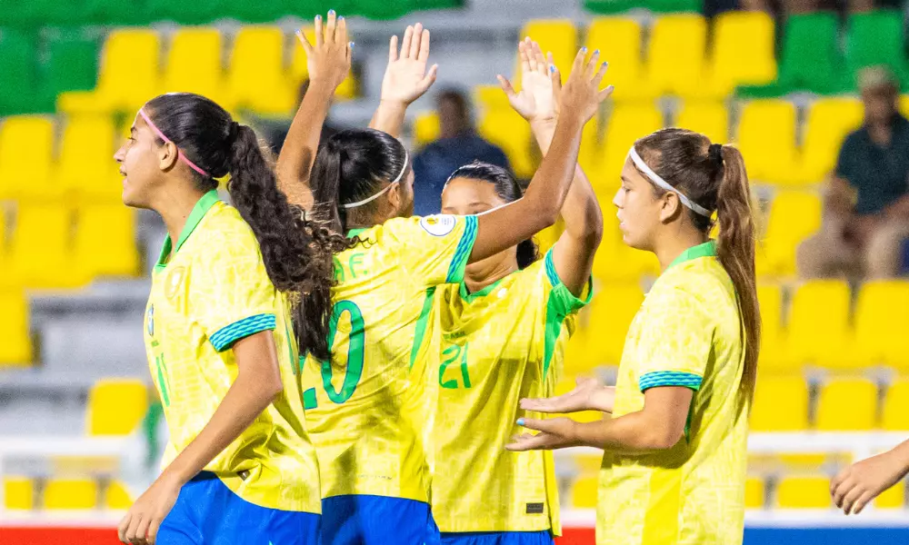 Brasil x Equador - Sul-Americano Sub-17 de futebol feminino