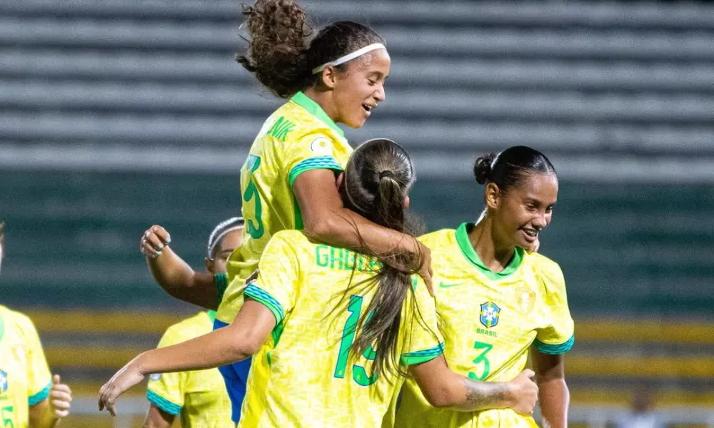 Brasil x Peru - Sul-Americano Sub-17 de futebol feminino
