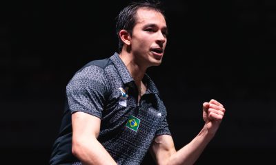 Hugo Calderano Campeonato Mundial Tênis de Mesa (Semifinal)