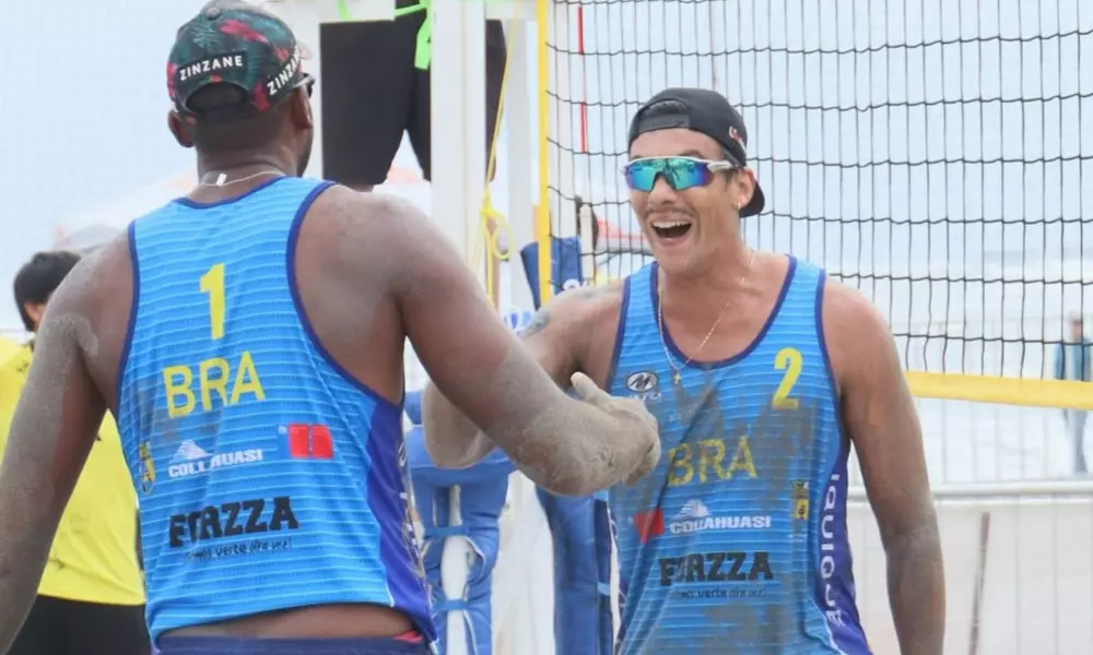 Evandro e Arthur Lanci - Finals Circuito Sul-Americano Vôlei de Praia