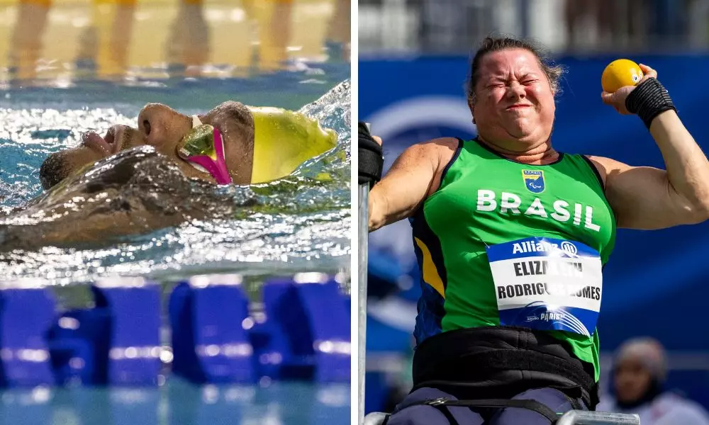 Gabriel Araújo e Beth Gomes estão entre os medalhistas paralímpicos que competem nesta semana no CT