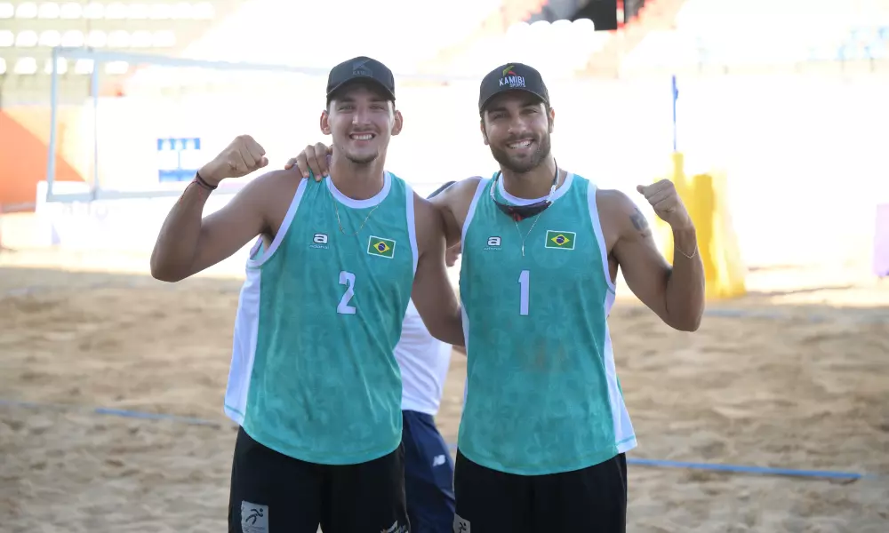 Heitor e Vinicius - Circuito Sul-americano de Vôlei de praia