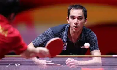 Hugo Calderano conquista a medalha de prata do Mundial de tênis de mesa