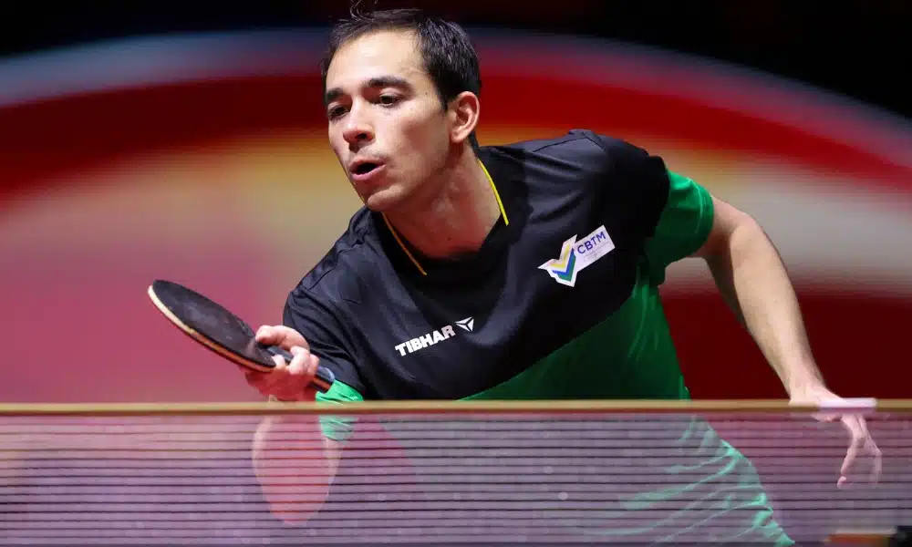 Hugo Calderano - Campeonato Mundial de Tênis de Mesa