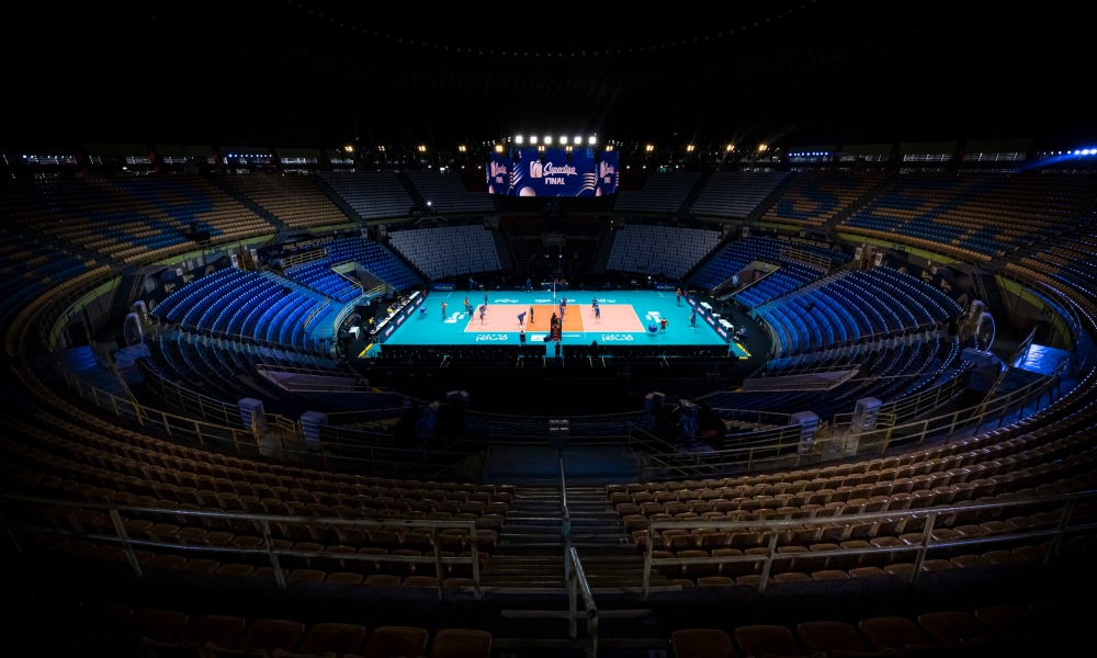 Ginásio do Ibirapuera - Final da Superliga Masculina - Sada Cruzeiro, de Wallace, contra Vôlei Renata, de Bruninho
