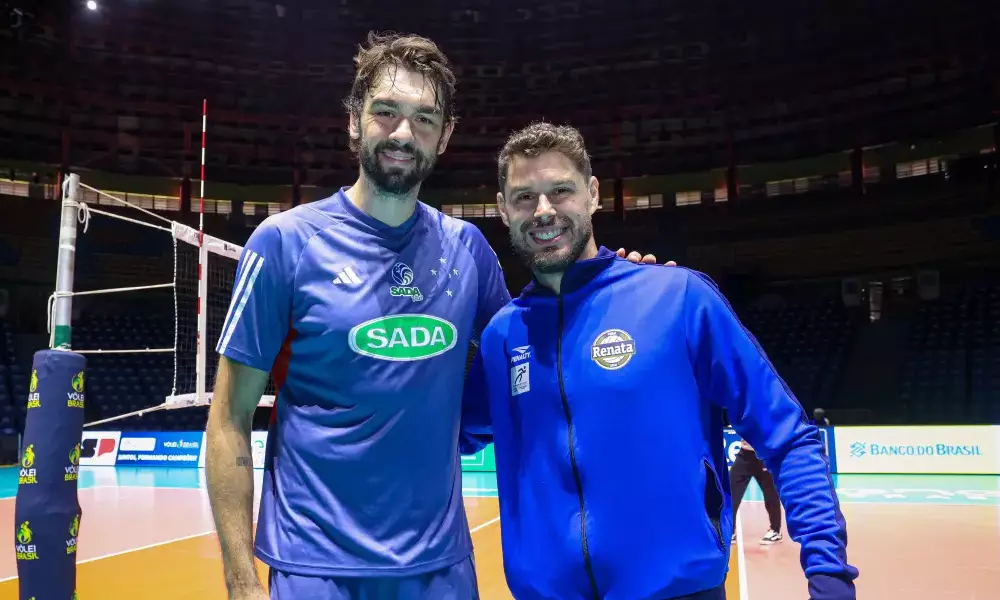 Lucão e Bruninho - Superliga - Sada Cruzeiro e Vôlei Renata Campinas