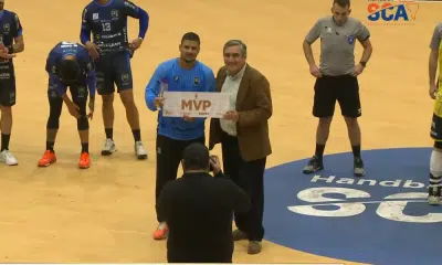 Lucas Papai goleiro Taubaté na Libertadores de Handebol, o Sul-Centro Americano