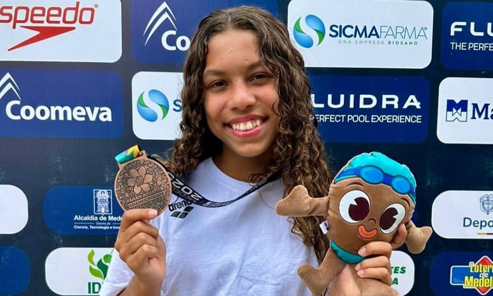 Ludmila Lacerda conquistou a medalha de bronze nos saltos ornamentais no Campeonato Pan-Americano de esportes aquáticos