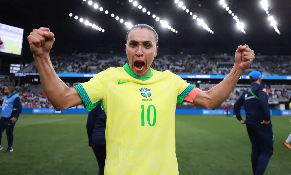 Marta camisa 10 do Brasil (Lívia Villas Boas/CBF)