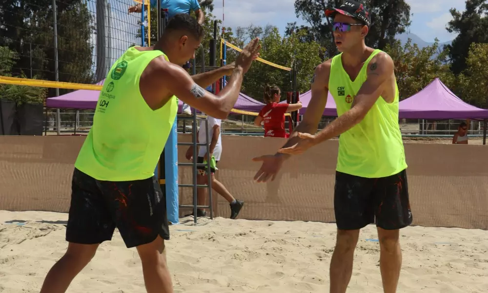 Mateus e Adelmo - Challenge de Xiamen Circuito Mundial de Vôlei de Praia