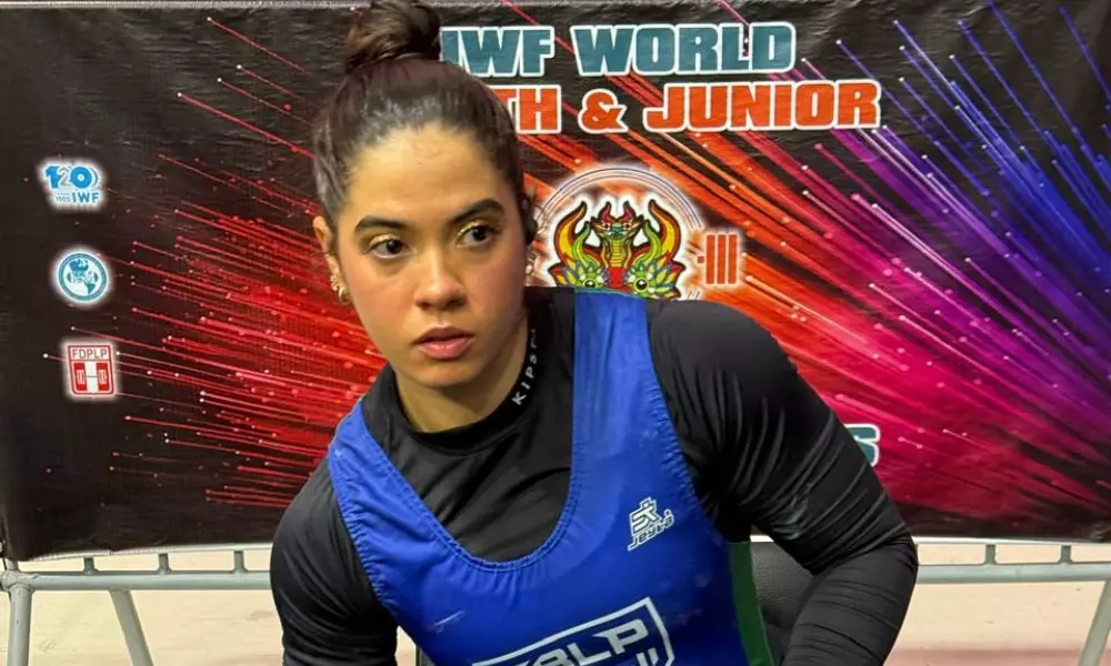 Stephany Assis no Mundial sub-20