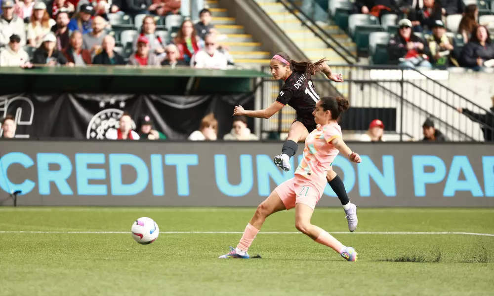 Portland Thorns contra o Orlando Pride, pela NWSL