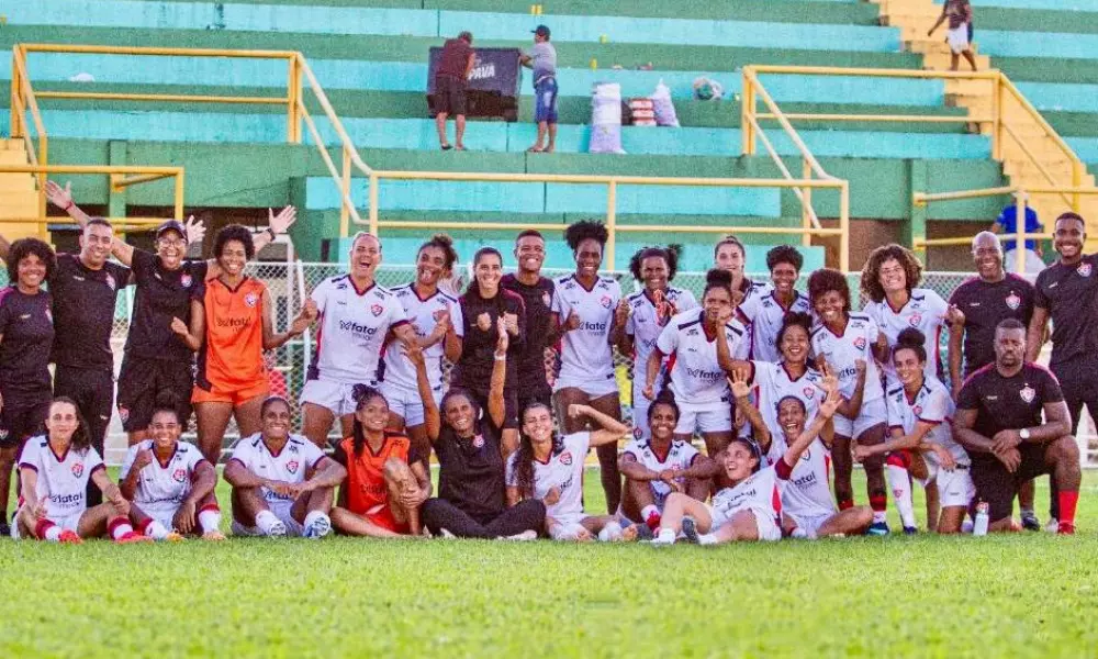 Jogadoras do Vitória pelo Brasileiro A2