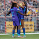 Barbra Banda, do Orlando Pride, na vitória contra o Utah Royals