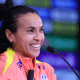 Marta seleção camisa 10 amistoso contra o japão