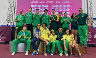 Selecionado do Brasil com oito medalhas no Pan-Americano de Wrestling Sub-15