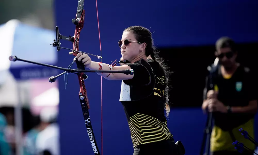 Ana Luiza Caetano no ranqueamento da Copa do Mundo em Xangai