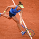 Bia Haddad Maia no torneio de duplas em Roland Garros