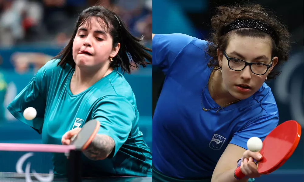 Bruna Alexandre e Sophia Kelmer no Challenger de Lasko